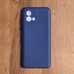 Motorola Moto G Stylus 5G Phone Case 2023 Navy Blue Silicone Cover